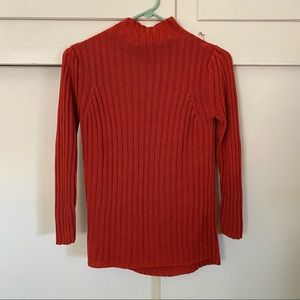 Burnt Orange long-sleeved Sweater
